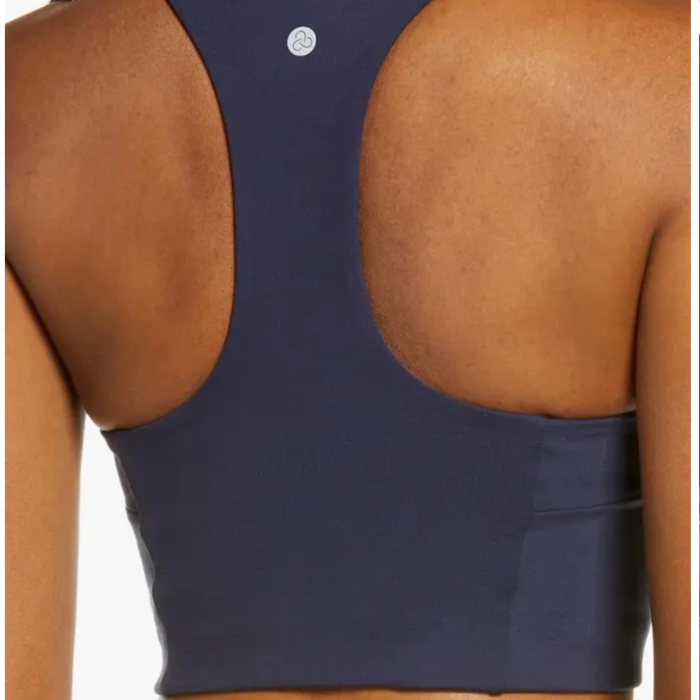 Zella Yoga + Studio Long Line Racerback Sports Bra Size XXS - Picture 2 of 10